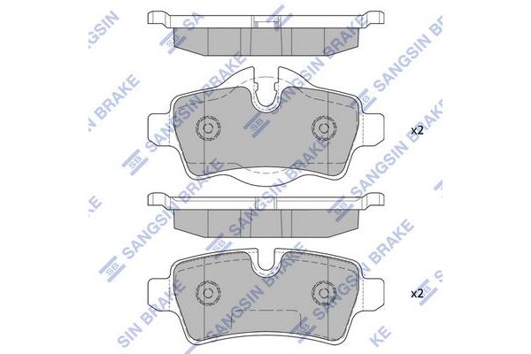 Fren Disk Balata Arka SANGSIN SP2246
