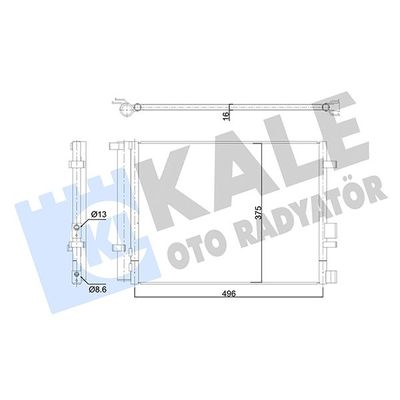 Klima Radyatörü  KALE 353185