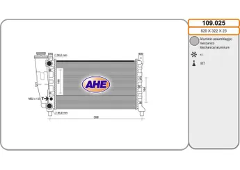 Su Radyatörü  ORİS 1861-4811  7739955 7075124 7685063 773221