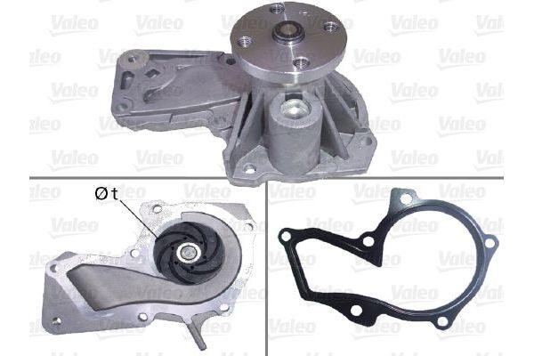 Devirdaim Su Pompası  Volvo S80 Sedan (02.2006->)  VALEO 506893