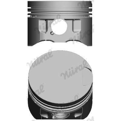 Piston (81.01MM-0.50)  MAHLE 033 PI 00013 102