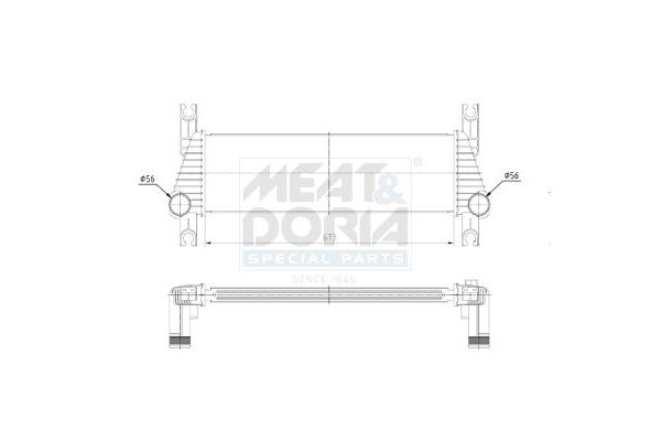 Turbo Radyatörü  ORİS FR501037