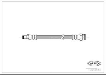 Fren Hortumu Arka Sağ veya Sol OSSCA 00790  7586907 60800372 71736960