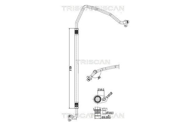 Klima Hortumu  RENAULT ORJINAL 924903371R