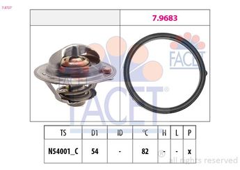 Termostat 82 °C  ZENON RN8321  255002B000 255002B001 255002B400 212005RF3A 21 20 05R F3A 25500-2B000 25500-2B001 25500-2B400 21200-5RF3A