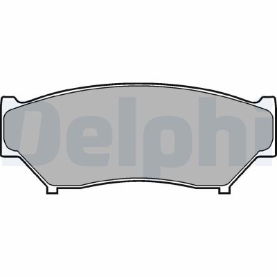 Fren Disk Balata Ön DELPHI LP967