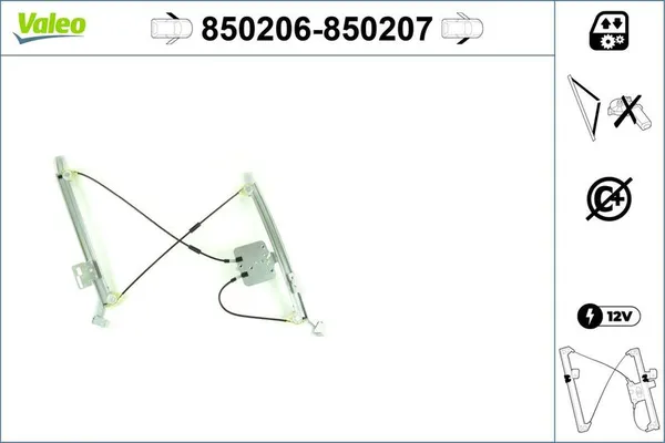 Cam Krikosu Ön Sol Opel Tigra Twin Top (2004->)  VALEO 850206