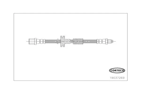 Fren Hortumu Ön Sağ veya Sol CAVO C900 669A