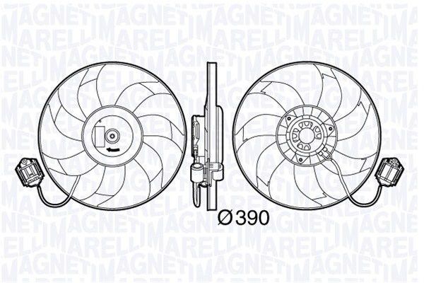 Radyatör Fan ve Motoru  OPEL ORJINAL 13335062
