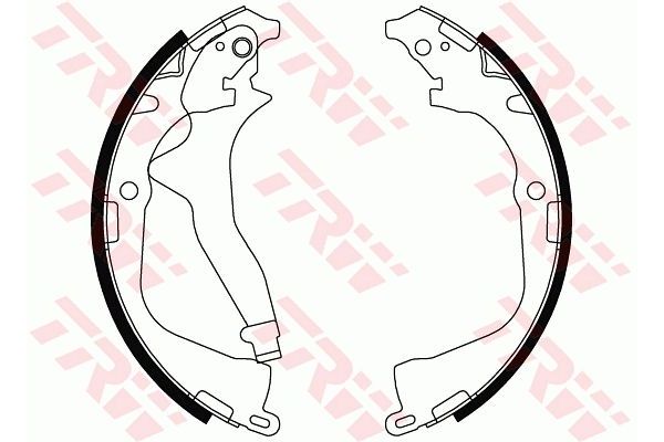 Fren Pabuçlu Balata Arka Volkswagen Amarok (2HA/2HB/S1B)(03.2010->2016)  TRW GS8800