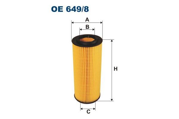 Yağ Filtresi  BMW 3 Serisi Touring (E46)(1999->)  FILTRON OE 649/8