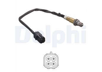 Oksijen (Lambda) Sensörü  DELPHI ES21075-12B1  11183850010