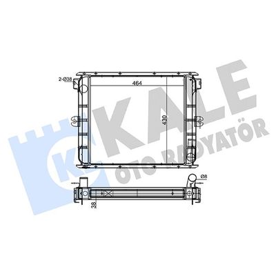 Su Radyatörü  KALE 110894