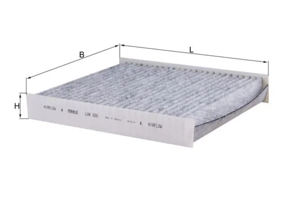 Polen Filtresi  Volvo C70 Cabriolet (12.2005->)  MAHLE LAK 220