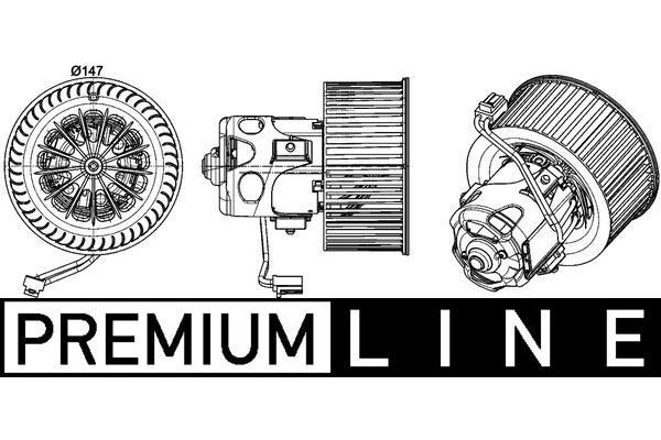 Kalorifer Motoru  BMW M5 Serisi (F10)(2011->)  MAHLE AB 151 000P