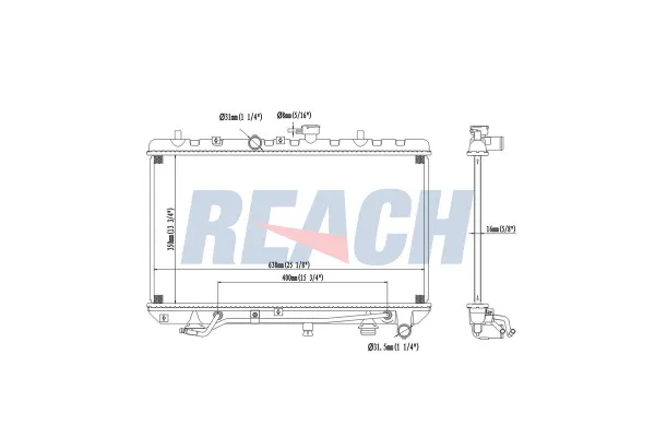 Su Radyatörü  ORİS BPE017022