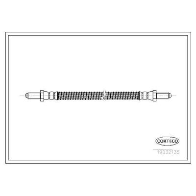 Fren Hortumu Ön Sağ veya Sol CORTECO 19032135