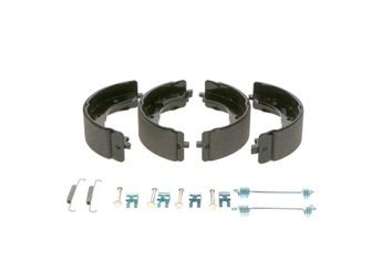 Fren Pabuçlu Balata Arka BOSCH 0 986 487 712  4241L1 4241 L1 4241L9 4241 L9 4241N0 4241 N0 77362290 77362696 77362699 77363478 77363479 9949494