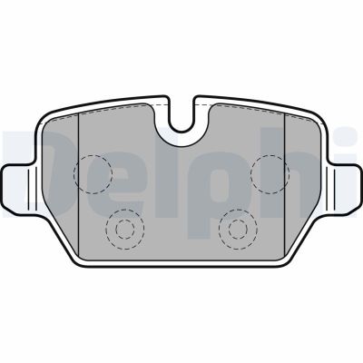 Fren Disk Balata Arka MINI Countryman (R60)(2010->2016)  DELPHI LP2247