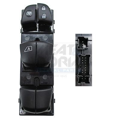 Cam Açma Düğmesi Ön Sol Nissan Juke (F15E)(06.2010->)  MAHER 15601