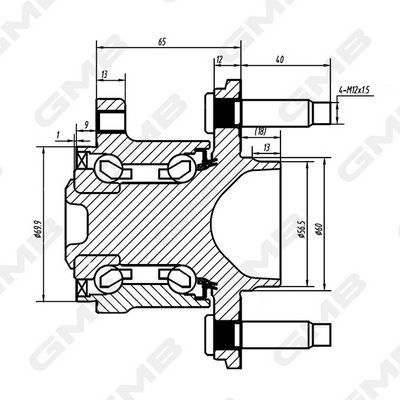 Porya Arka Sağ veya Sol Chevrolet Aveo HB (2011->)  MGA 72329