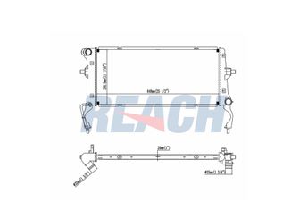 Su Radyatörü  BSG 63-520-019  25310F2200 214104EA0A 214104EA1A 214107399R