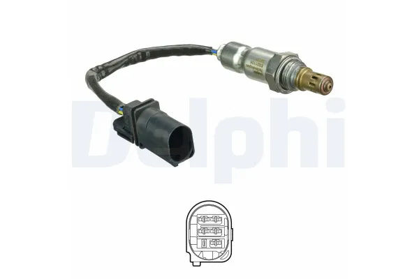 Oksijen (Lambda) Sensörü  Citroen C4 Aircross (04.2012->)  DELPHI ES21106-12B1