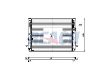 Klima Radyatörü  MAHLE AC 531 000S  8846028220 88460-28220