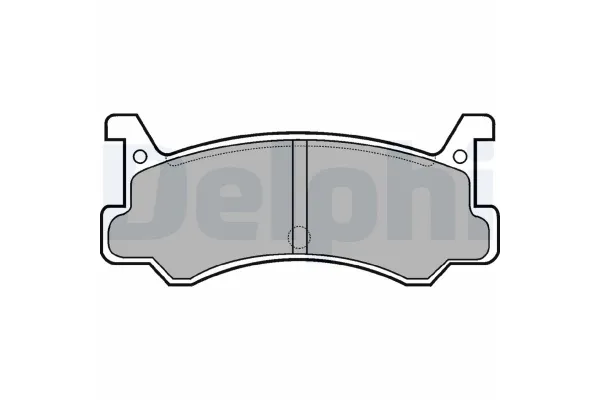 Fren Disk Balata Arka Daihatsu Gran Move (G3...)(1997->2002)  DELPHI LP521