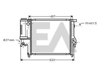 Su Radyatörü  KALE 204000  1719263 1723990 51792432