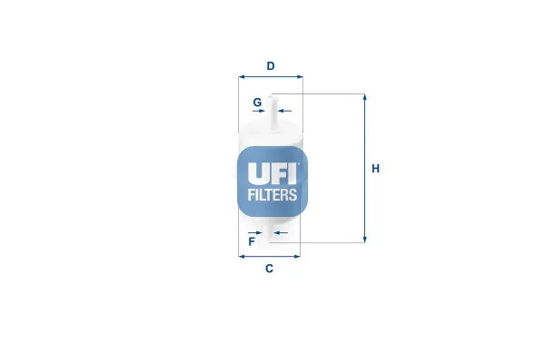 Yakıt Filtresi  Renault Espace (J11)(04.1984->)  SION SB4051-1