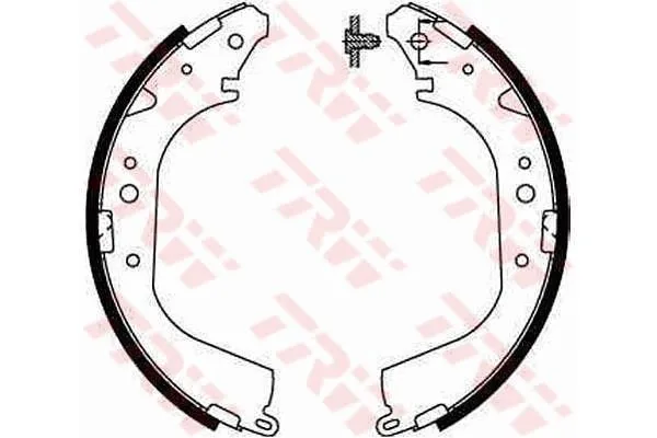 Fren Pabuçlu Balata Arka Nissan Patrol GR (Y60)(09.1988->)  PBS 4042+1