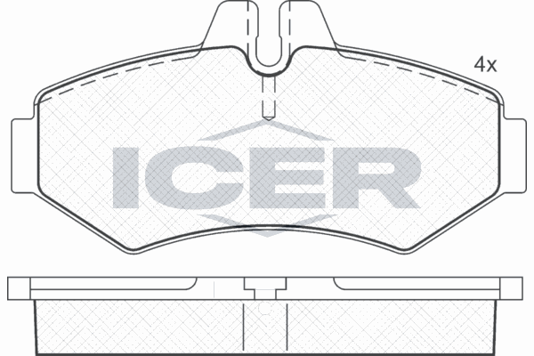 Fren Disk Balata Arka MAGNETI MARELLI 323700010300