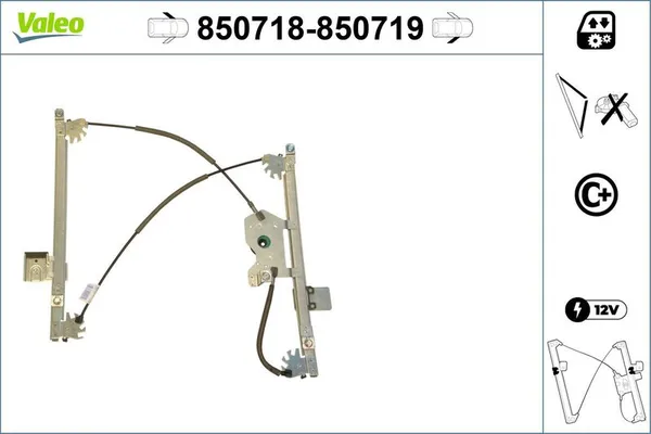 Cam Krikosu Ön Sol VALEO 850718