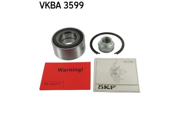 Tekerlek Rulmanı Ön Sağ veya Sol Fiat Doblo (152) Panorama (12.2014->)  SKF VKBA 3599