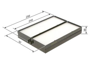 Polen Filtresi  BOSCH 1 987 432 160  971333K000 97133 3K000 976193D000 97619 3D000 976193D100 97619 3D100 976193D200 97619 3D200 976193D200AT