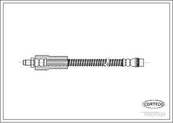 Fren Hortumu Ön Sağ veya Sol BSG 75-730-015  7700423975