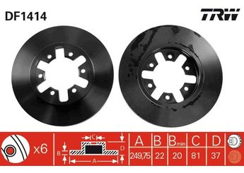 Fren Disk Ayna Ön Sağ ve Sol AYD 51024  4020601G03 4020601G01 4020601G00 40206-01G00 40206-01G01 40206-01G03 4020603N00 40206-03N00