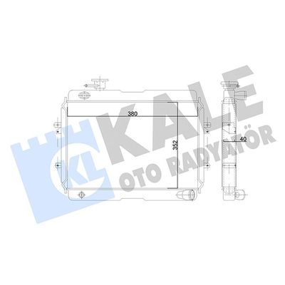 Su Radyatörü  KALE 101600