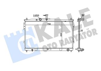 Su Radyatörü  KALE 351245  96553378 96433350 96553422 96553428 253104H100 253104H350