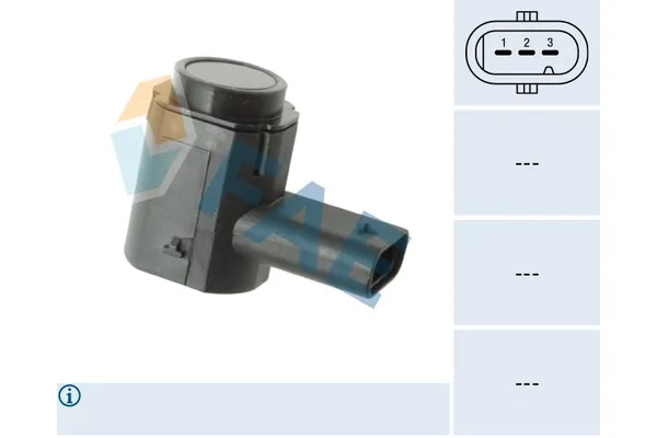 Park Sensörü  Nissan Micra (K12E)(11.2002->)  ZEGEN ZPS1124