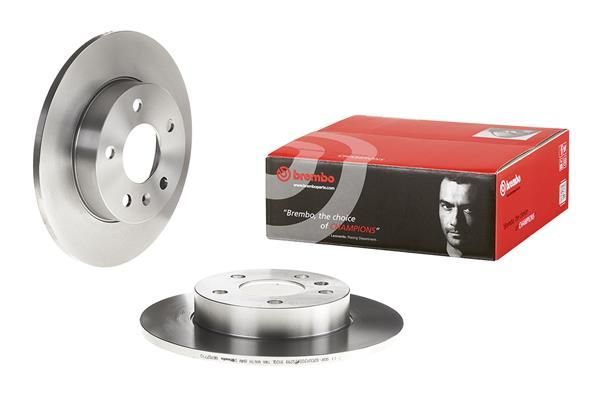 Fren Disk Ayna Arka Sağ ve Sol Opel Astra H S.Wagon (2004->)  BREMBO 08.7627.10