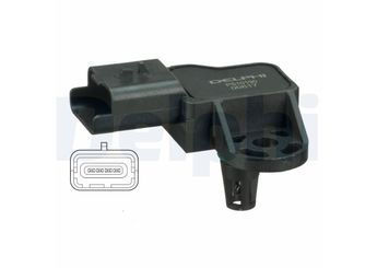 MAP Sensörü  DELPHI PS10190  13627535069 1362 7535 069 1922R6 1922.R6 V753506980