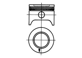 Segman (STD)  KOLBENSCHMIDT 92803601  22101111M 022 101 111 M 22101111N 022 101 111 N 22107111N 022 107 111 N