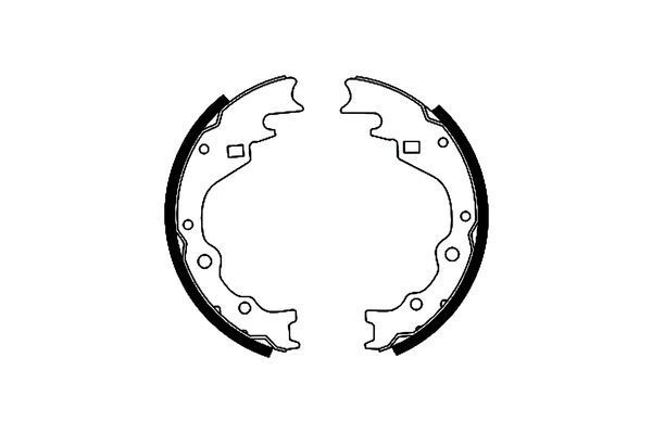 Fren Pabuçlu Balata Arka KRAFTVOLL 07020004