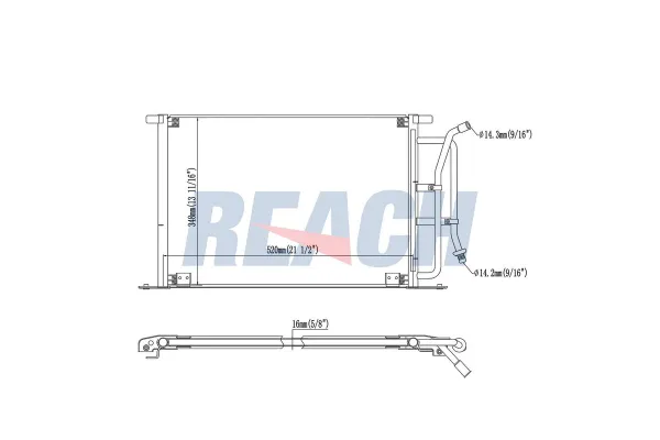 Klima Radyatörü  FASE 11-618-003