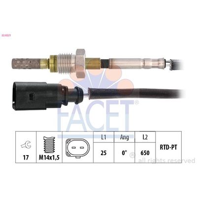 Egzoz Sıcaklık Sensörü  Audi Q7 (4L)(03.2006->)  NGK 91721