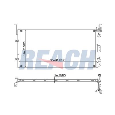 Klima Radyatörü  Hyundai Sonata (EF)(1999->)  KRAFTVOLL 08060206
