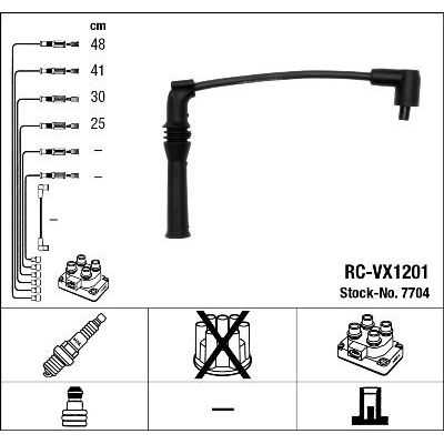 Buji Kablosu  NGK 7704