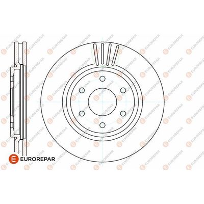 Fren Disk Ayna Ön Sağ ve Sol Nissan Navara Pickup (D40M)(05.2005->)  EUROREPAR 1642758580